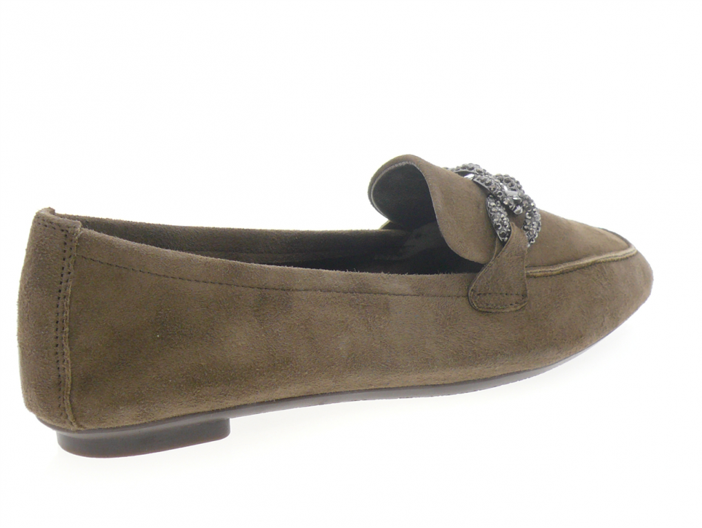 Reqins - Mocassin HOLDING - DAIM TAUPE
